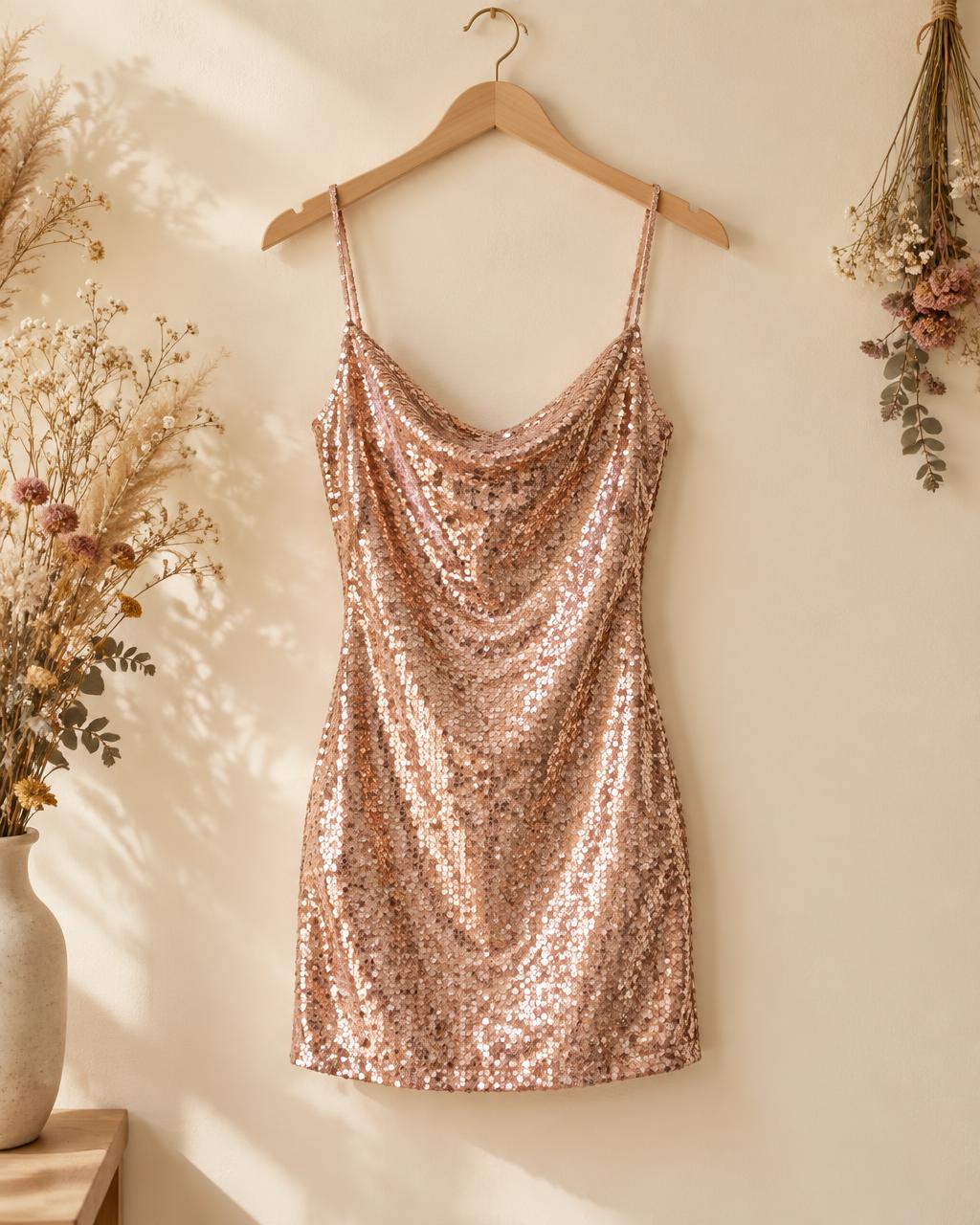 Sequin Mini Dress