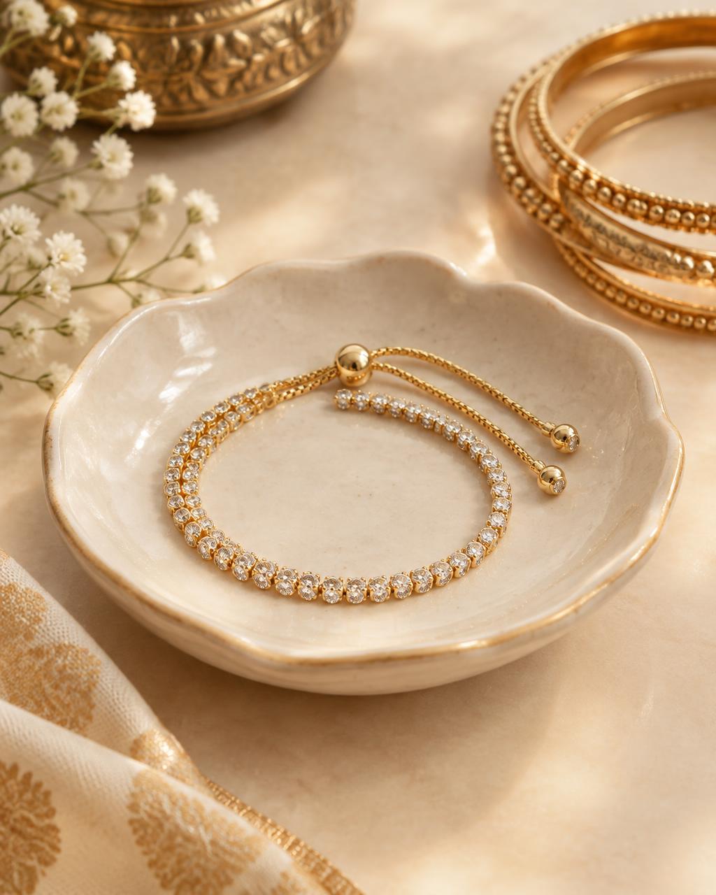 Crystal Tennis Bracelet